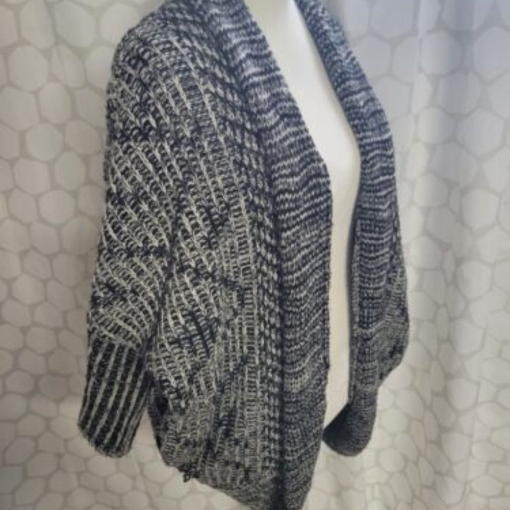Ruby Moon Cardigan Sweater for Anthropologie Marled Multi Knit Cocoon